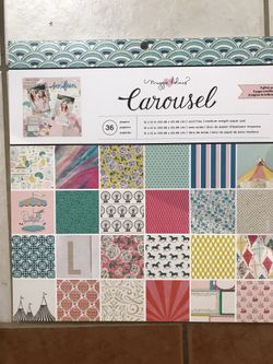 Maggie Holmes Carousel 12x12 pad