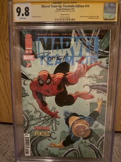 Marvel Team Up: Facsimile Edition #14 Erik Larsen Cover  CGC 9.8 Ryan Ottely