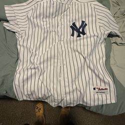 Derek Jeter Yankee Jersey Size 52