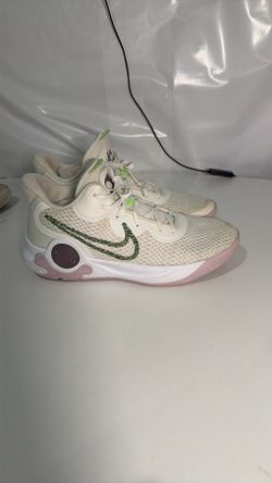 Nike KD Trey 5 X Basketball Shoes - Size 10 Men - White/Green/Pink