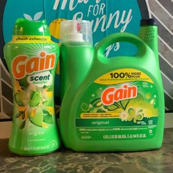 1-Detergent 144oz 1-scent Booster 24oz All For $30