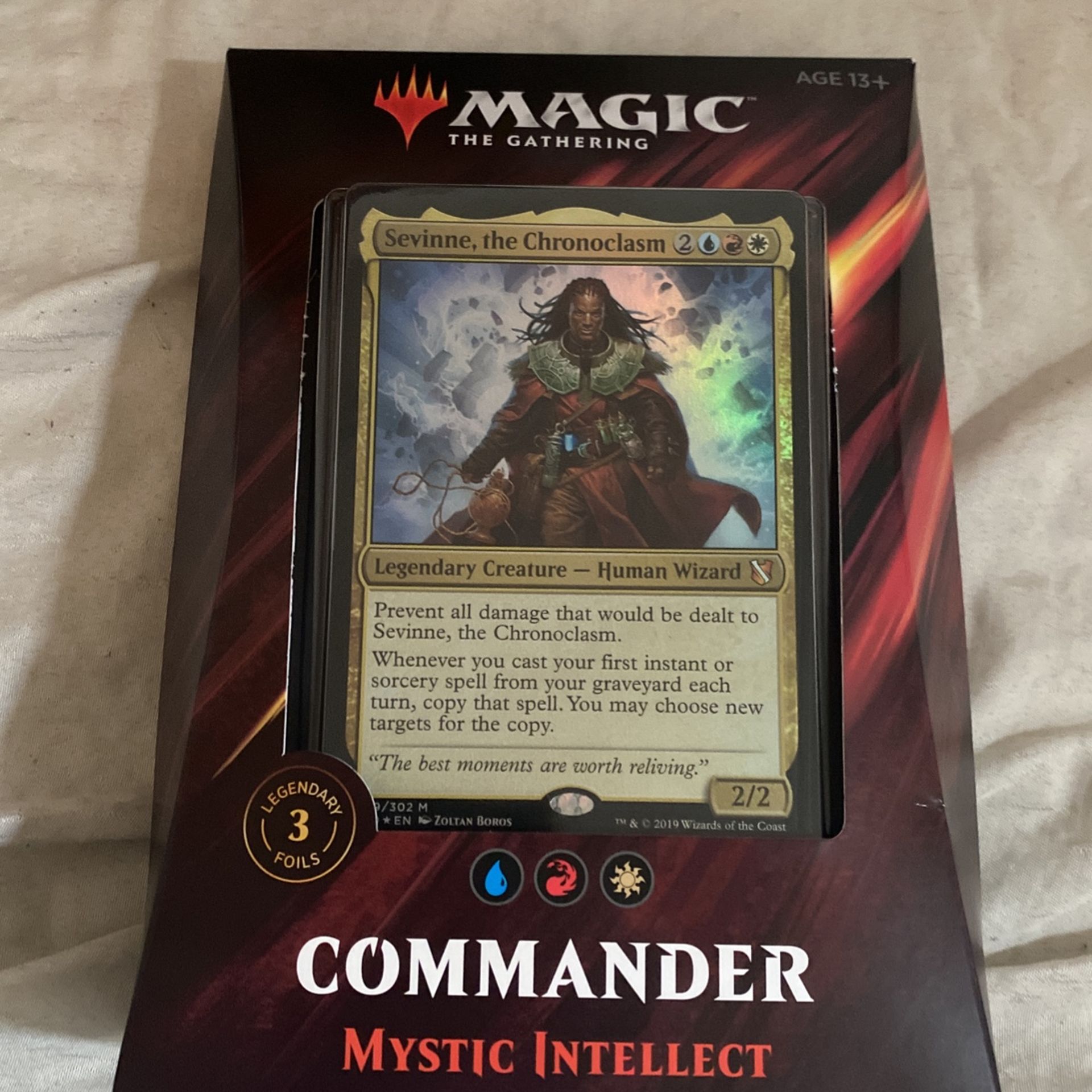 Magic The Gathering 2019 Commander Deck Mystic Intellect
