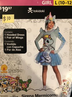 NEW Sirena Mermicorno (Tokidoki) Halloween Costume size large