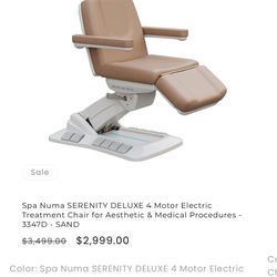 Facial Numa Spa Chair 