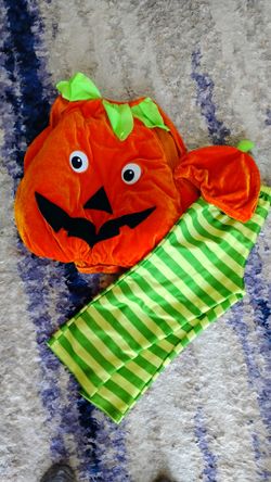 Pumpkin costume 3-4T