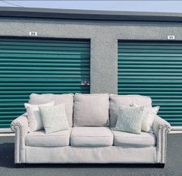 Large Gray Sofa