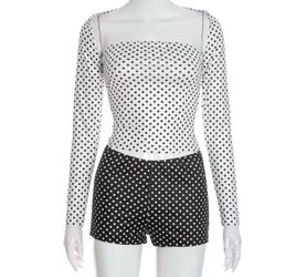 Polka a dot 2piece set