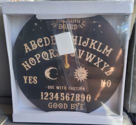 Classic OuijaTalking Board Wall Clock

