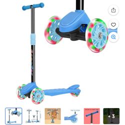OUTON KICK SCOOTER WITH LIGHTUP WHEELS  SCOOTER CON 3 RUEDAS PARA NIÑOS CON LUCES  EN LAS RUEDAS
