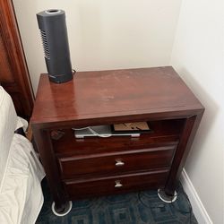 Solid Wood End Table