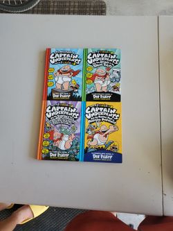 4ea Captain Underpants Books