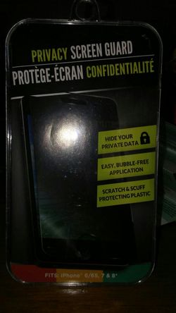 Privacy screen guard fix iPhone 6 6s 7 and 8