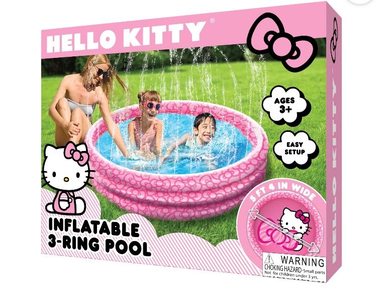 Hello Kitty 3 Ring Kittie Pool