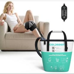 Cryotherapy Cold Therapy Machine w/Timer Pain Relief w/Compression Pad