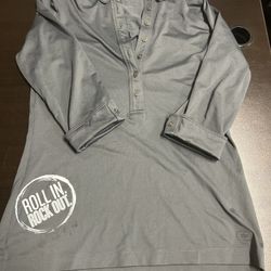 OGIO Women’s Gauge Polo Gray Size X-Small Customized Roll In. Rock Out.