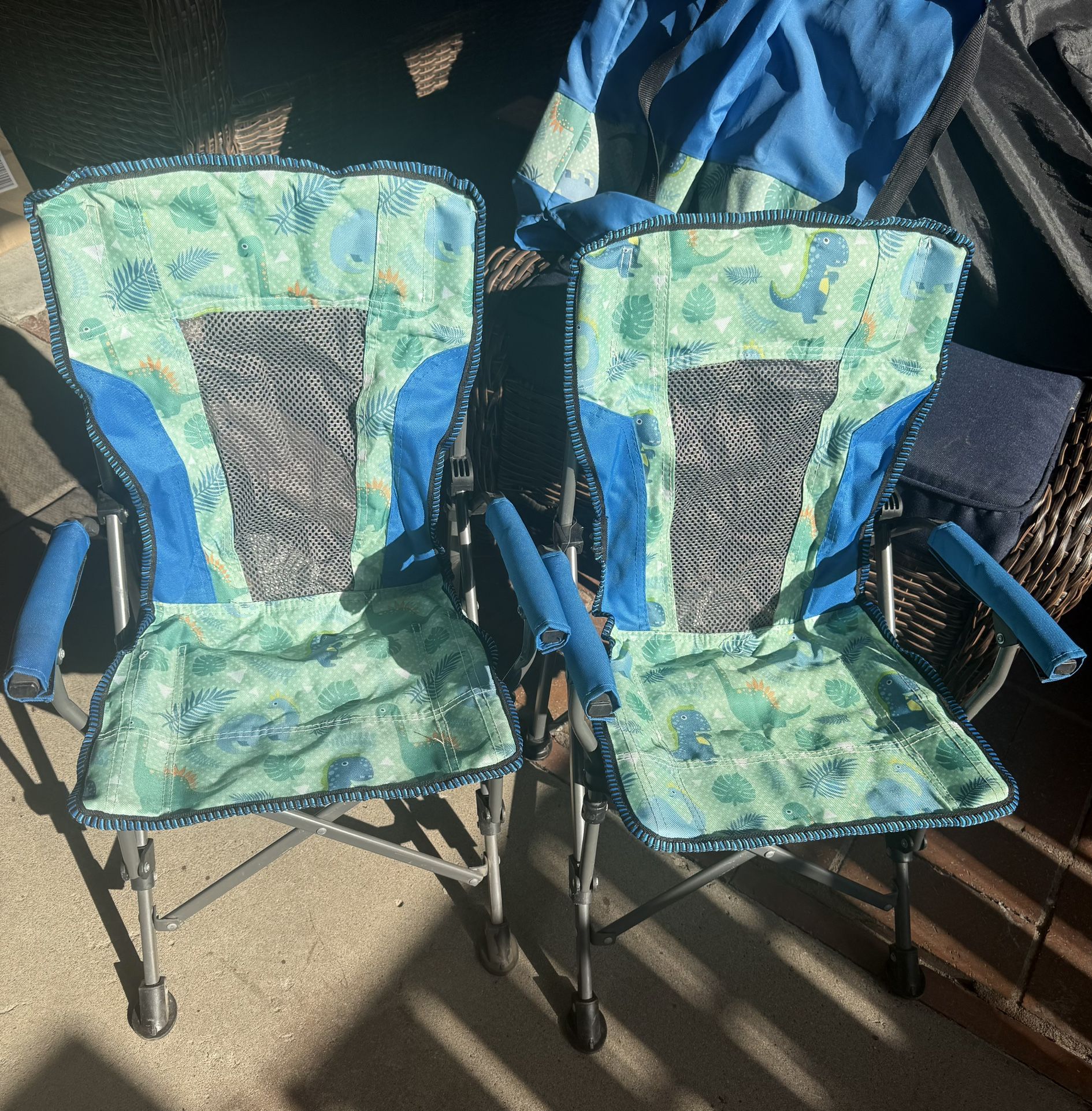 Kids Folding Chairs $15 Or $10 Each 