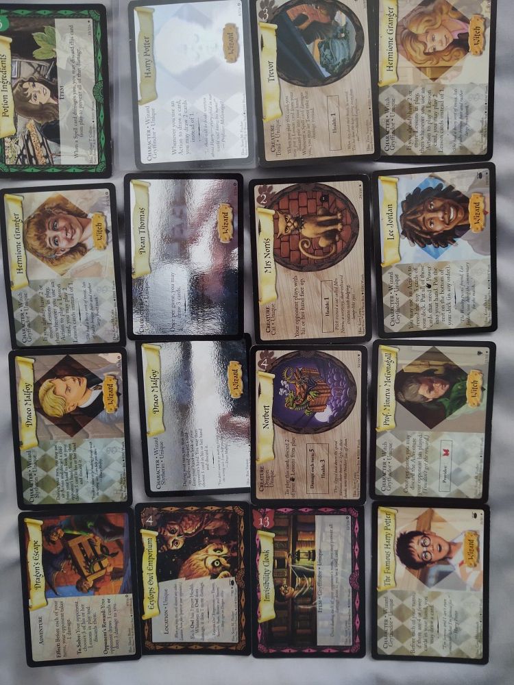 Harry Potter cards