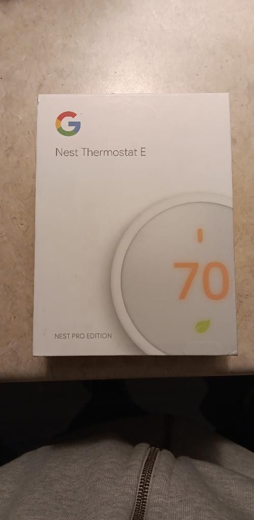 Nest E Smart Thermostat for Home Climate Control