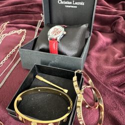 Jewelry/ Sterling Silver/ Necklace/wrist Watches/ Rings/ Pendants 