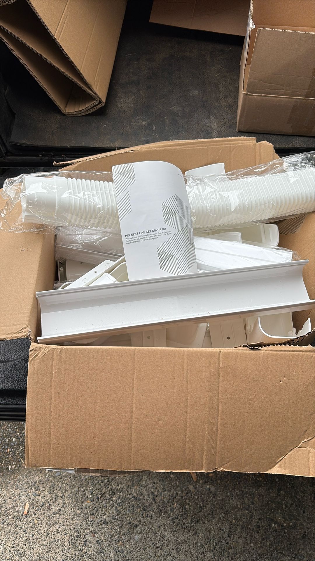 Mini Split Line Set Cover Kit