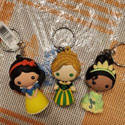 Disney Princess Figural Keychain 