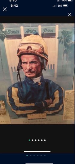 BILL Shoemaker‘s last ride at Santa Anita Park