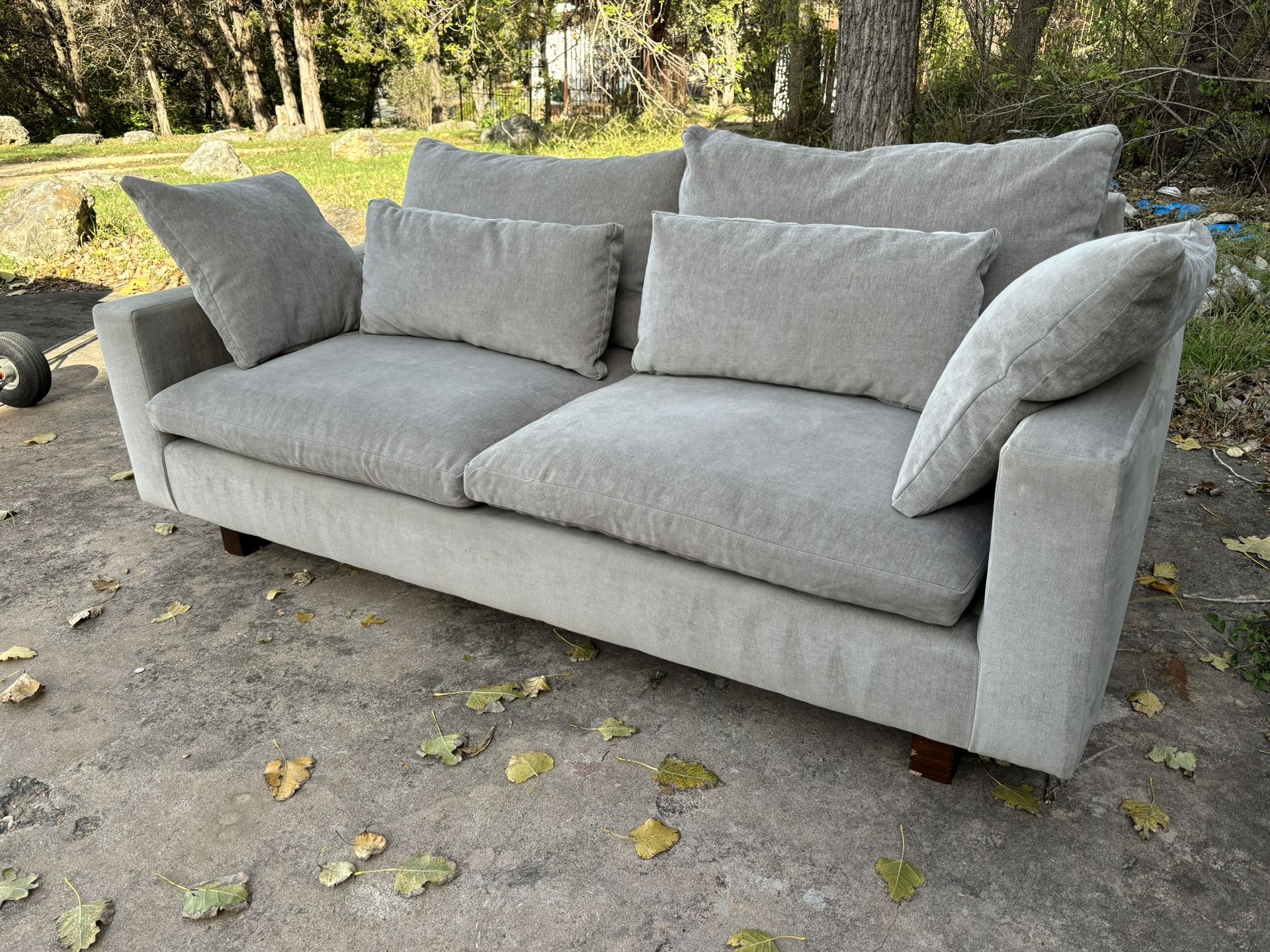 *FREE DELIVERY* West Elm Harmony Sofa 76”
