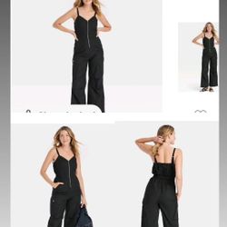 Black Pant Romper
