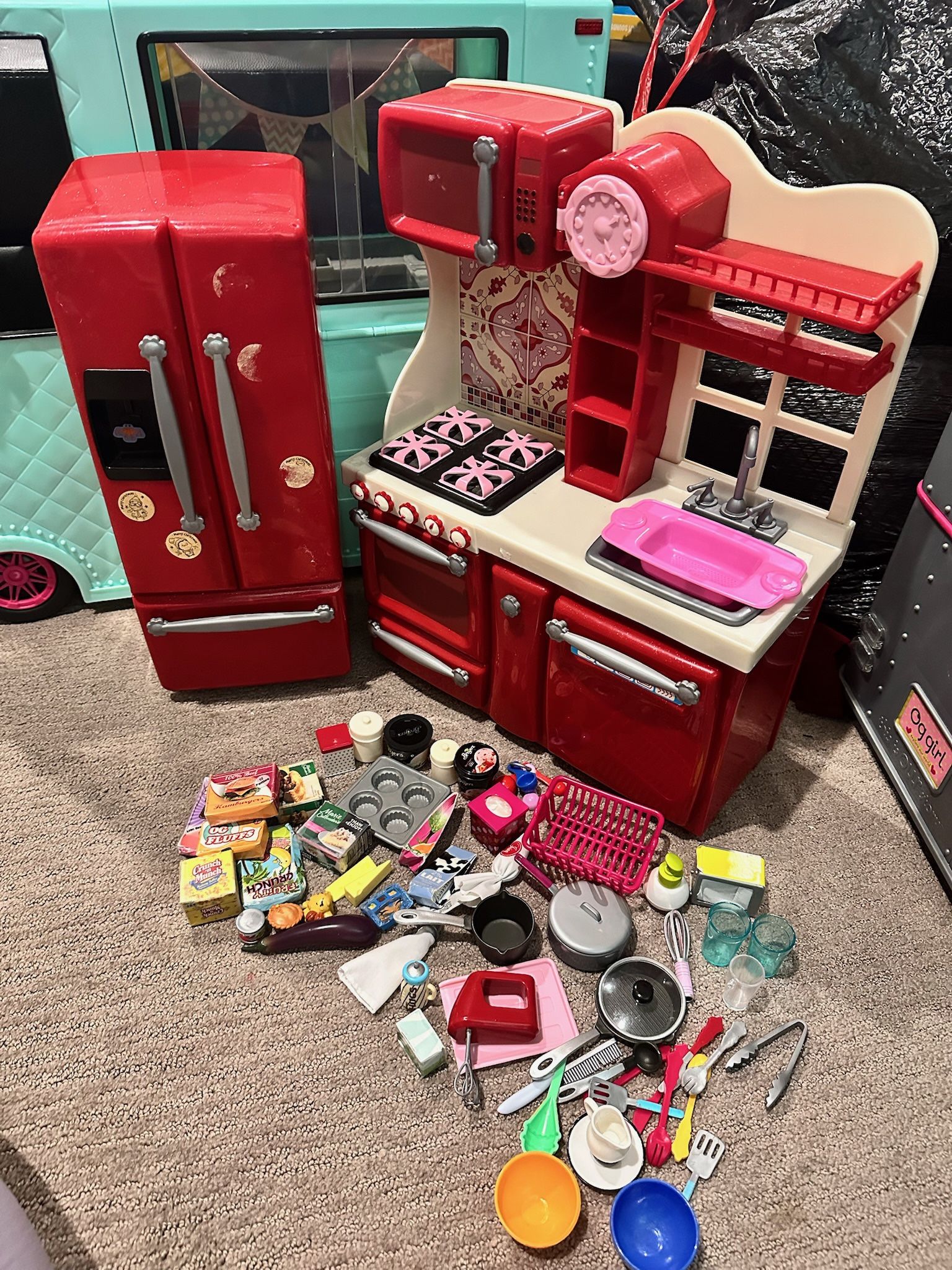 Our Generation Gourmet Kitchen Set for 18" doll
