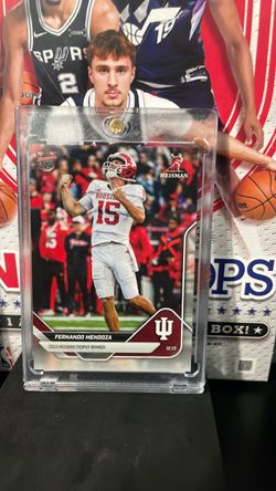 Fernando Mendoza Bowman Now Heisman Trophy Card