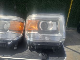 2015 GMC SIERRA HEADLIGHTS