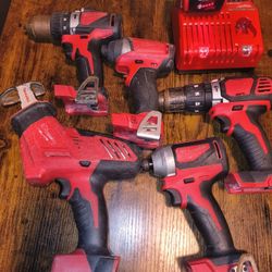 Milwaukee Power Tools Bundle Set 