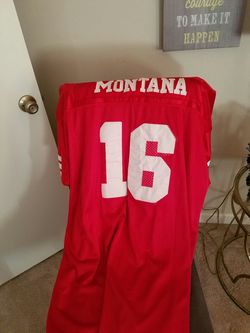 Stiched Joe Montana jersey XXXL