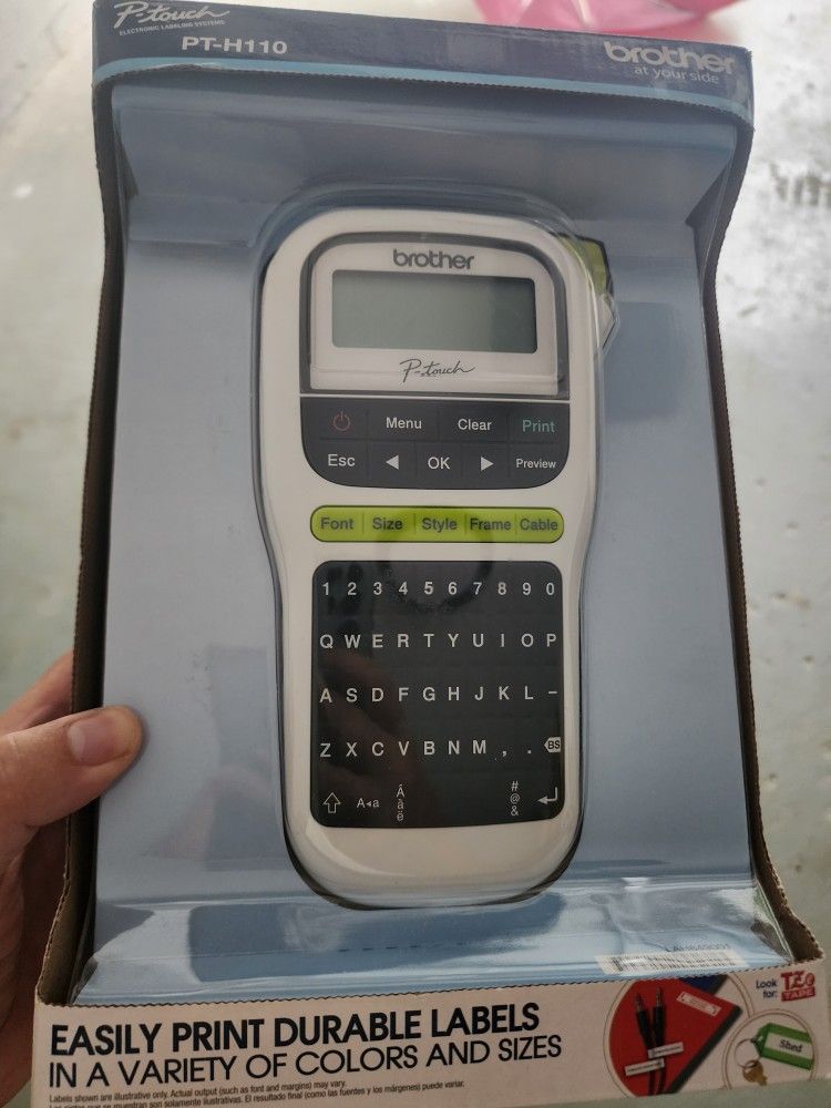 Brother Portable Label Maker