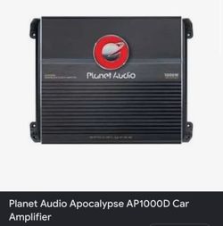 Planet Audio AP1000D Apocalypse Series 1000 Watts 1 Ohm Stable Class D Monoblock Power Amplifier