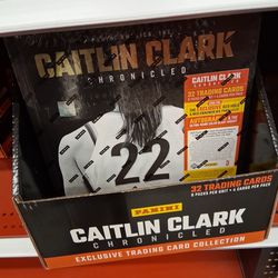 Caitlin Clark chronicled Panini 32 trading cards, 8 packs per unit