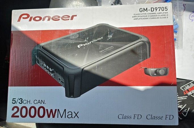 Pioneer GM-D9705 Five Channel Amp