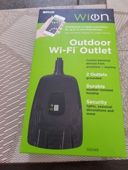 Outdoor wi-fi outlet