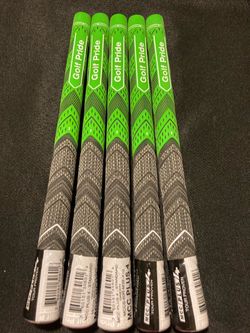 5 Piece Golf Pride MCC Plus4 Standard Golf Grips Rubber