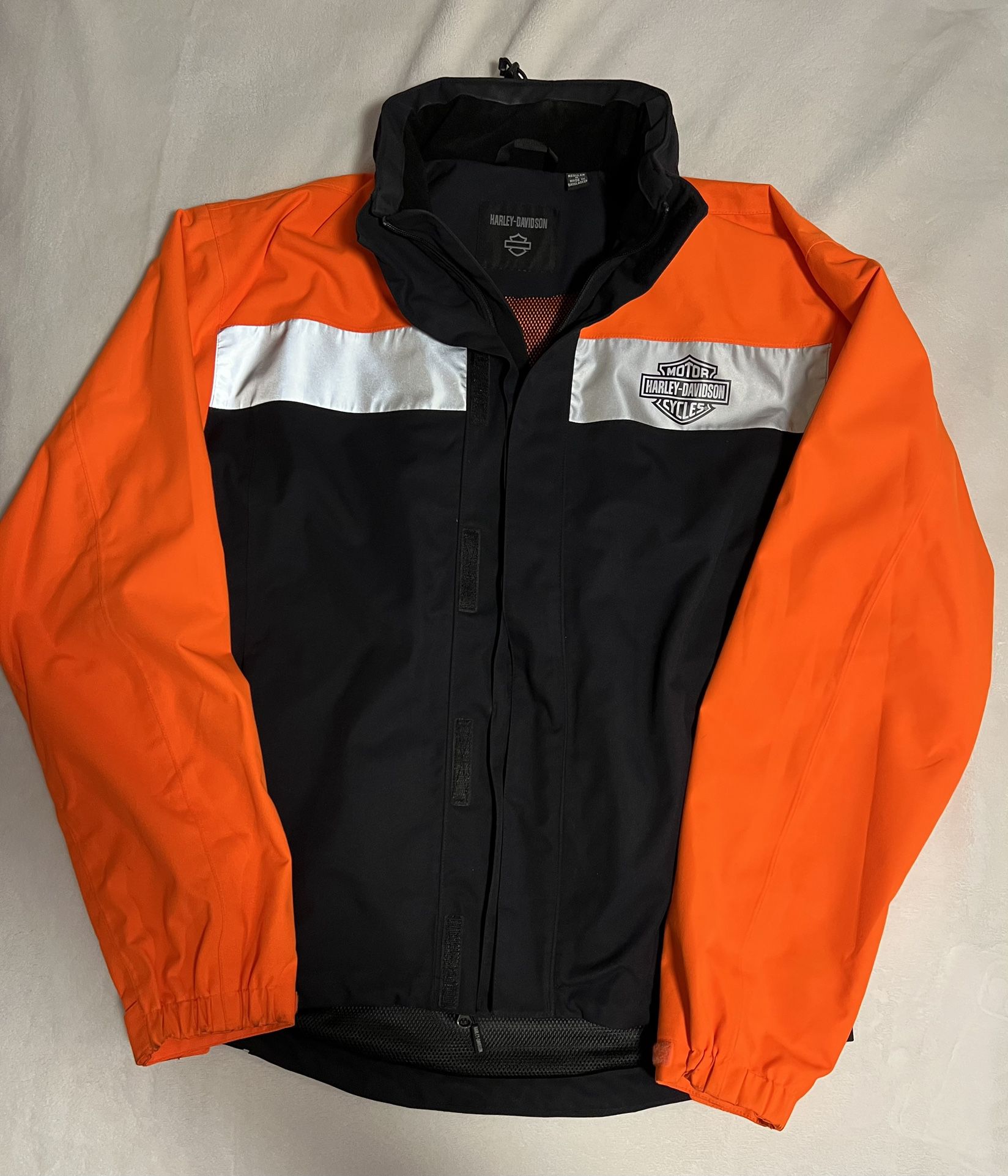 Harley Davidson Waterproof Rain Jacket, Men’s Size M
