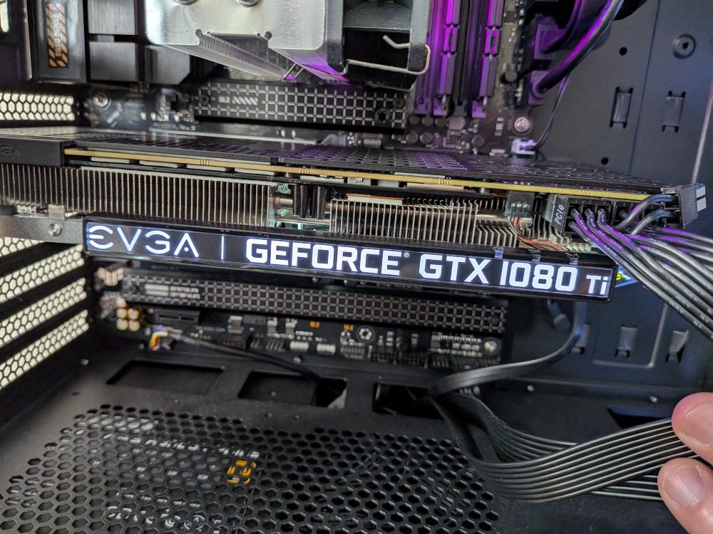 EVGA Nvidia GTX 1080ti, 11gb GPU