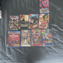 Nintendo And Ps4 Games