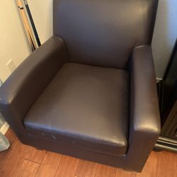 Matching Pool Room Chairs.  Pleather 