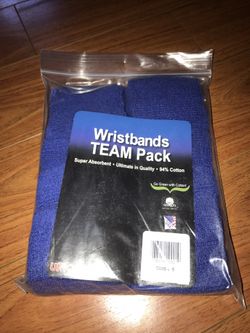 Sports Wristbands / Sweatbands Pack of 12