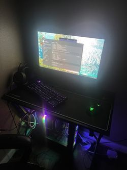 gaming setup and pc