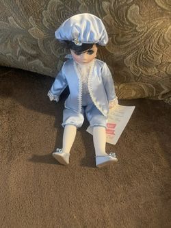 madame alexander doll blue dress Ester Blue Palm Printed Short Dress