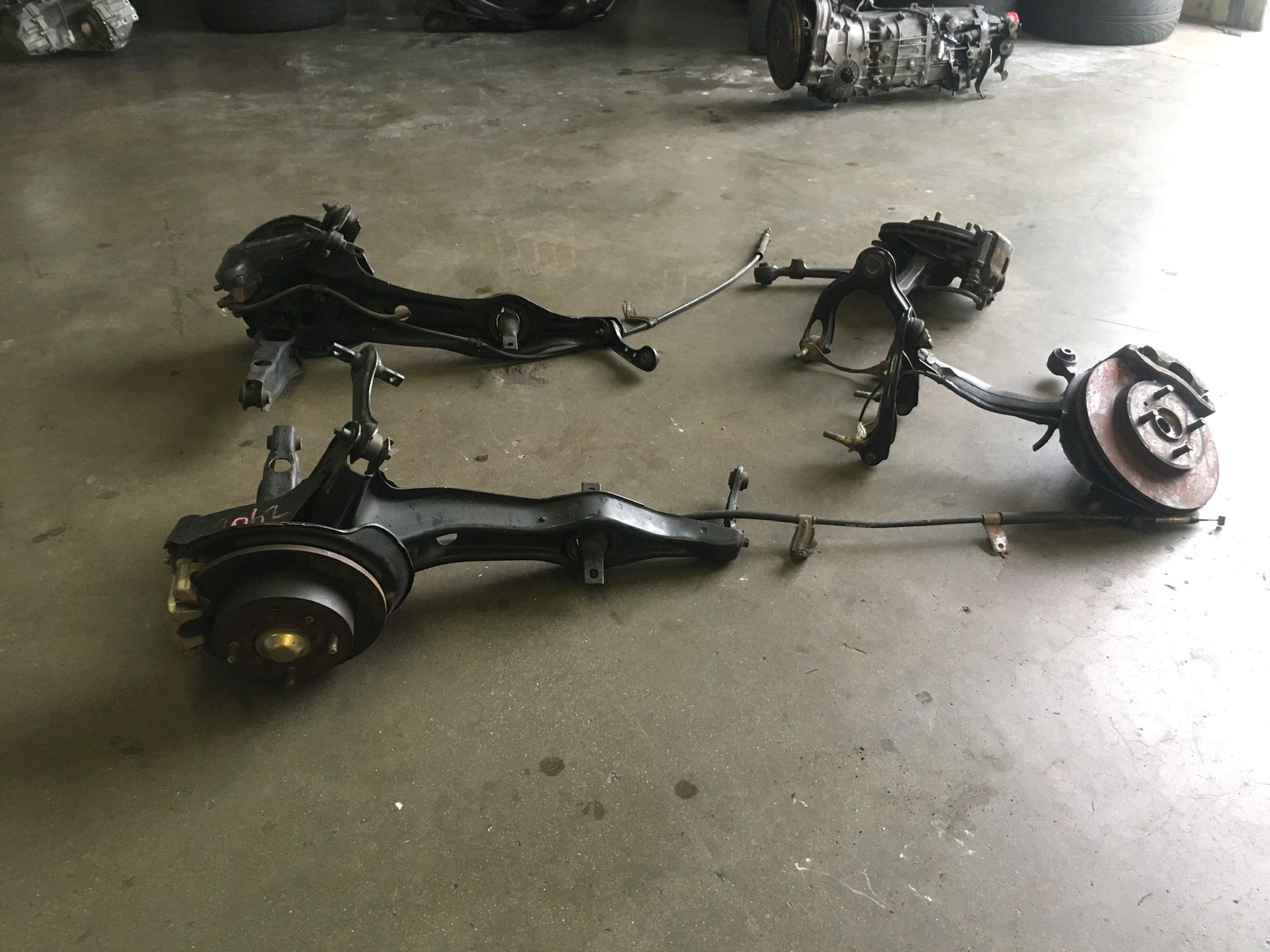 JDM HONDA ACURA INTEGRA B18C TYPE R DC2 ITR FRONT & REAR BRAKE CALIPERS ...