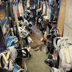400+ Snowboards w/ Bindings🏂All Sizes 80cm-172cm Used, Excellent, Like New & New☃️ How Much Time &💰Have You Spent Getting A Board At The  Mountain?