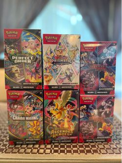 Pokémon TCG Booster Bundle Lot of 6