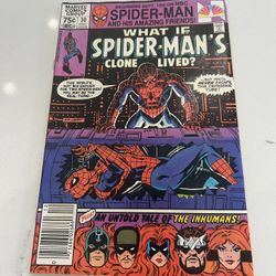 WHAT IF? #30 MARVEL 1981 SPIDER-MAN CLONE LIVED? INHUMANS STORY, FN
